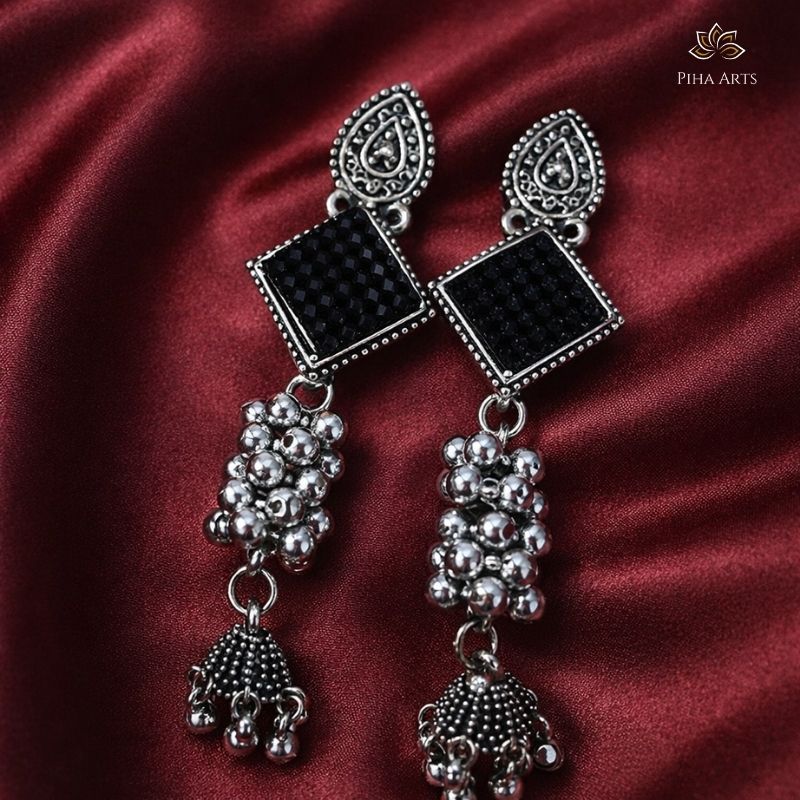 Long Jhumka Earrings